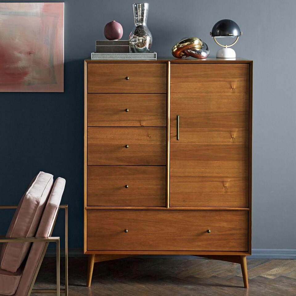 MidCentury Chifforobe Acorn west elm Australia